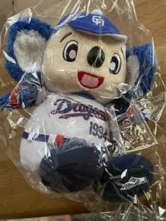 中日ドラゴンズ ドアラ ぬいぐるみ 今中投手サイン入り野球ボール