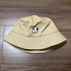 美品★ピーナッツ★54cm★ベージュバケットハットのサムネイル