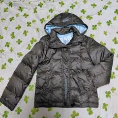 美品★ブルークロス★ダウンジャケット★L160★ブラウン