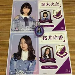 堀未央奈、桜井玲香セブンイレブンくじ