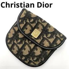 良品】クリスチャンディオール トロッター がま口 マルチケース コイン