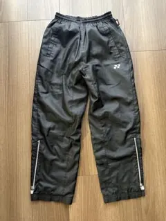 ヨネックスウォームアップパンツ 140サイドジッパー付き