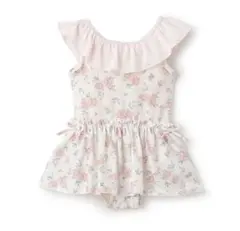 ⭐︎新品・未使用⭐︎プティマイン　水着　110 花柄