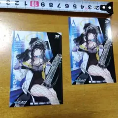 81 ブルアカ ヒビキ　ノベルティカード 合計 ２枚