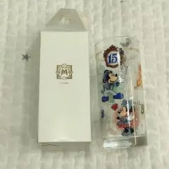 【新品未使用】ホテルミラコスタ東京ディズニーシー 15周年 ガラスコップ