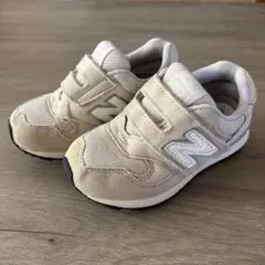 15.5㎝ New Balance キッズ用スニーカー「313」シリーズベージュ