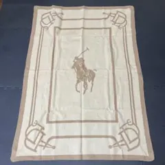 新品未使用 RalphLauren ブランケット 膝掛け 136cmx98cm