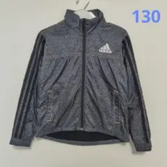 アディダス デニム風ウインドブレーカージャケット 130