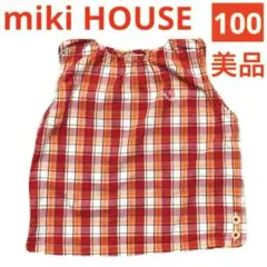 美品　ミキハウス　トップス 100 ノースリーブのサムネイル
