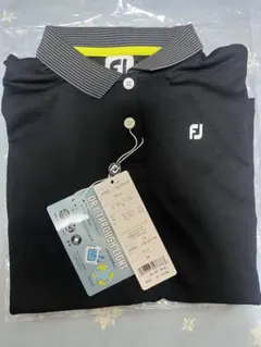 【新品】FJ ゴルフシャツ レディース 黒 フットジョイ