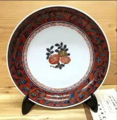 未使用/特価❕有田焼 /源右衛門窯/柘榴＊濃唐草/絵皿/１点 飾り皿