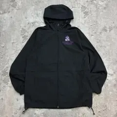 Champion　ジャケットジャケット　S　ブラック　無地　ワンポイント　古着