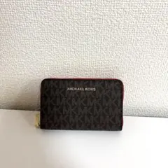 MICHAEL KORS 財布 コインケース 赤