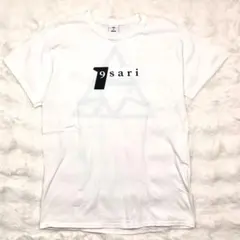 9sari エンブレム拳銃Tシャツ ホワイト ピストル 鎖グループ M