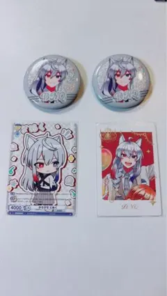 からぴち　どぬくさん　ダイナー缶バッヂ　ぱらぴち缶バッヂ　ぷぴぱトレカ　ヴァイス