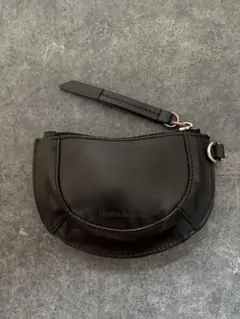 【ISABEL MARANT】上質レザー コンパクト財布 ミニ財布 ブラック