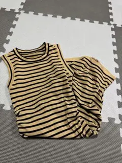 DAZY スリーブミニワンピース Sサイズ