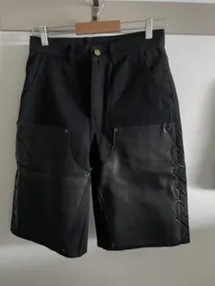 LONER DOUBLE KNEE SHORTS ブラック Sのサムネイル