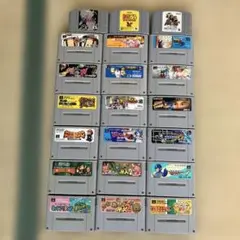 スーパーファミコン ソフト18個・64 ソフト 3個