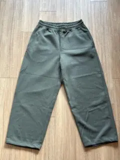 UNIQLO: C スウェットワイドパンツ　オリーブ