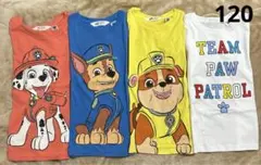 H&M パウパトロール　半袖Tシャツ　120 4枚セット