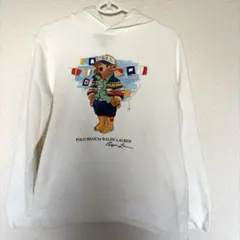 Ralph Lauren Polo Bear パーカー 白 L(14-16)