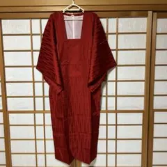 和装　着物　ロング道行雨コート