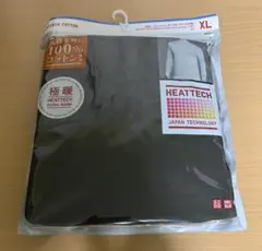 ユニクロ　極暖ヒートテックコットンモックネックT/9分袖