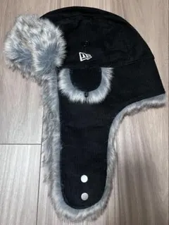 NEW ERAトラッパー コーデュロイ L 黒のサムネイル