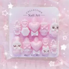 ♡オーダーページ♡ 平成女児ネイルチップ 量産型 地雷系 ネイルチップ