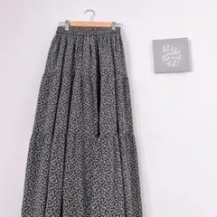 【美品】RETRO GIRL 花柄ロングスカート