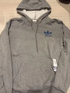 ★送料込み★adidas グレー フード付きパーカー S コラボ商品