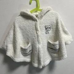 ジェラートピケ ベビー ポンチョ