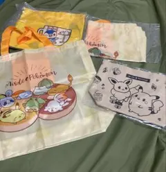 未使用！　ポケモンエコバッグ、トートバッグ合わせて4つセット