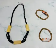 新品未使用ネックレスとブレスレット3点セット
