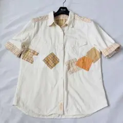 パッチワーク シャツ