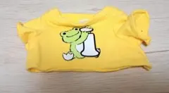 ★かえるのピクルス コスチューム【ローマ字 Tシャツ イエロー】★美品