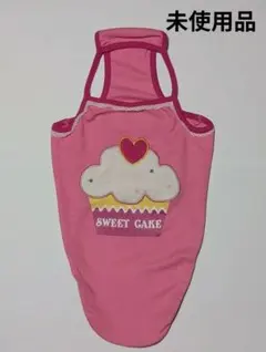 カップケーキデザインの犬用タンクトップ 犬服 【新品未使用】のサムネイル