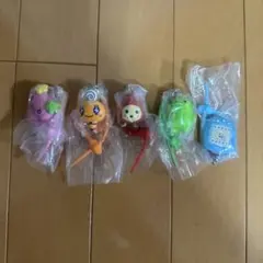 ま*。様 たまごっち カラフルマルチチャーム 5個セット