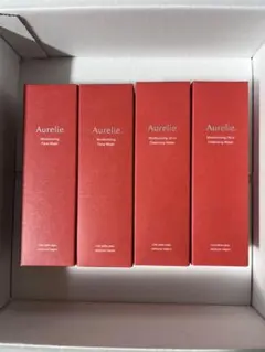 Aurelie オイルクレンジング、フェイスウォッシュ4本セット