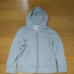 最終値下げ パーカー グレー チャンピオン サイズ１１０ 長袖
