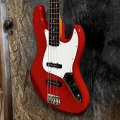 ジャズベース レッド 新品弦45-105 - メルカリ
