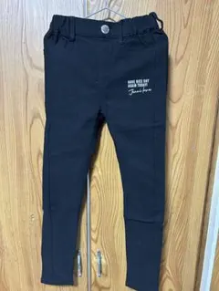 ブラック長ズボン 140cm JENNI love ジェニーラブ