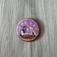 Disney 刺繍缶バッチ　ラプンツェル