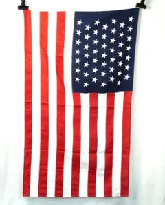 50s60s ビンテージ アメリカ国旗 星条旗 ディプレー コットン素材
