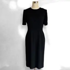 LUNESOIR 東京ソワール ブラックフォーマル ワンピース 7号 礼服 喪服