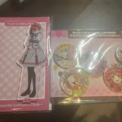 富士急コラボ　五等分の花嫁　缶バッチ5セット　中野三久