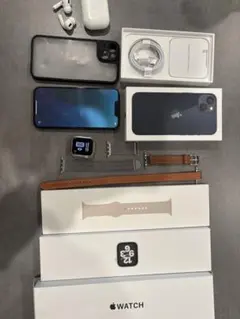 iPhone13 &Apple Watch SE &AirPods Proセット iPhone13 &Apple Watch SE &AirPods Proセット - メルカリ