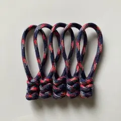 ジッパータブ　パラコード5個セット【112】