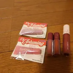 fwee ボリュームアップリップグロス 2本セットと他、rom&ndセット✨